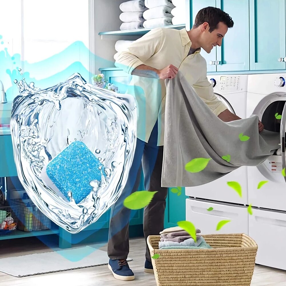 CleanerTablet™ | Tablet Til Dybderensning Af Vaskemaskine (10+10 GRATIS)