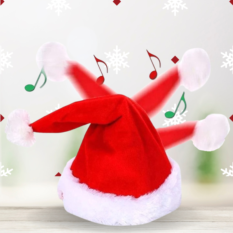JollyHat™ | Dansende Og Syngende Julehat